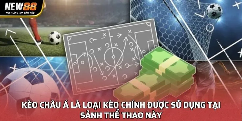 Kèo châu Á là loại kèo chính được sử dụng tại sảnh thể thao này