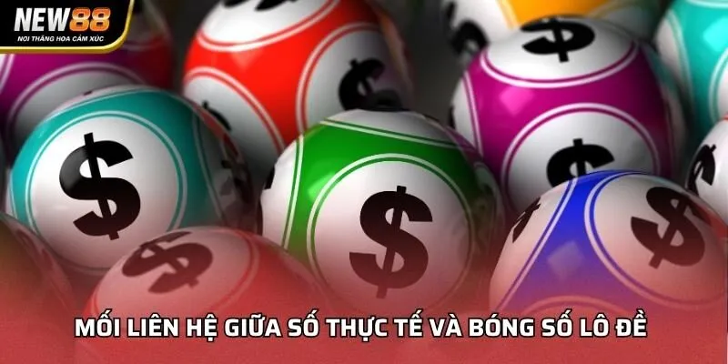 Mối liên hệ giữa số thực tế và bóng số lô đề