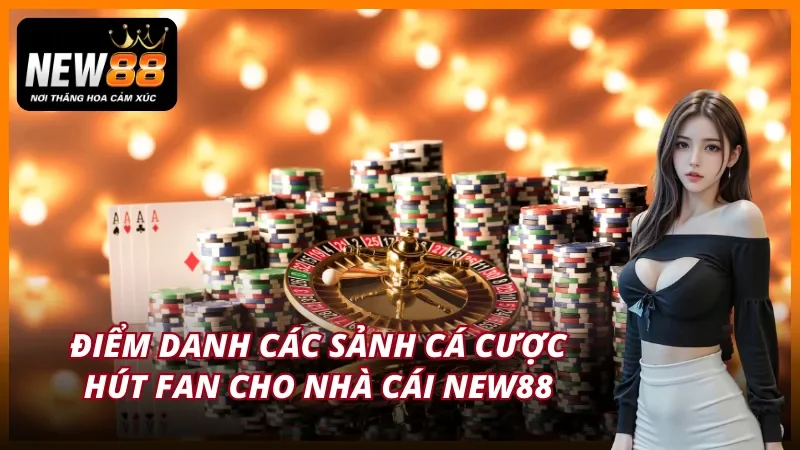 Tổng hợp các sảnh cá cược hút fan cho nhà cái